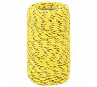 Berkfield Home Boat Rope Yellow 2 mm 50 m Polypropylene Berkfield Home Yellow
