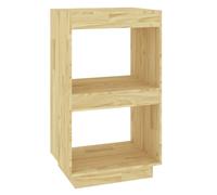 Berkfield Home Book Cabinet 40x35x71 cm Solid Pinewood in Brown | Size: 40 x 35 x 71 cm Berkfield Home Brown 40 x 35 x 71 cm