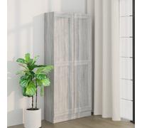 Berkfield Home Book Cabinet Grey Sonoma 82.5x30.5x185.5 cm Engineered Wood Berkfield Home Grey 82.5x30.5x185.5 cm