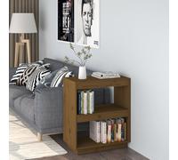 Berkfield Home Book Cabinet Honey Brown 60x35x71 cm Solid Wood Pine | Size: 60 x 35 x 71 cm Berkfield Home Brown 60 x 35 x 71 cm