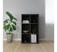 Berkfield Home Book Cabinet/Sideboard Black 66x30x97.8 cm Engineered Wood Berkfield Home Black 66x30x97.8 cm