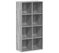 Berkfield Home Book Cabinet/Sideboard Grey Sonoma 66x30x130 cm Engineered Wood | Size: 66 x 30 x 130 cm Berkfield Home Grey 66 x 30 x 130 cm