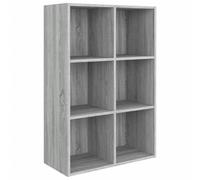 Berkfield Home Book Cabinet/Sideboard Grey Sonoma 66x30x98 cm Engineered Wood | Size: 66 x 30 x 98 cm Berkfield Home Grey 66 x 30 x 98 cm