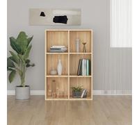 Berkfield Home Book Cabinet/Sideboard Sonoma Oak 66x30x97.8 cm Engineered Wood in Brown Berkfield Home Brown 66x30x97.8 cm