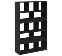 Berkfield Home Bookcase Black 100x33x156.5 cm Engineered Wood Berkfield Home Black 100x33x156.5 cm