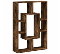 Berkfield Home Bookcase Smoked Oak 63x20x90 cm Engineered Wood in Brown | Size: 63 x 20 x 90 cm Berkfield Home Brown 63 x 20 x 90 cm