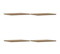 Berkfield Home Bookshelf Boards 4 pcs Artisan Oak 40x30x1.5 cm Engineered Wood in Brown Berkfield Home Brown 40x30x1.5 cm