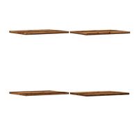 Berkfield Home Bookshelf Boards 4 pcs Old Wood 40x30x1.5 cm Engineered Wood in Brown Berkfield Home Brown 40x30x1.5 cm