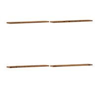 Berkfield Home Bookshelf Boards 4 pcs Old Wood 60x10x1.5 cm Engineered Wood in Brown Berkfield Home Brown 60x10x1.5 cm