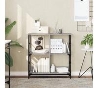Berkfield Home Bookshelf Grey Sonoma 78.5x33x82 cm Engineered Wood Berkfield Home Grey 78.5x33x82 cm