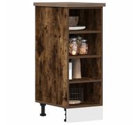 Berkfield Home Bottom Cabinet Smoked Oak 30x44, 5x81, 5 cm Engineered Wood in Brown Berkfield Home Brown