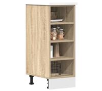 Berkfield Home Bottom Cabinet Sonoma Oak 30x44, 5x81, 5 cm Engineered Wood in Brown Berkfield Home Brown