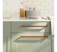 Berkfield Home Cabinet Handles 20 pcs Bronze 320 mm Stainless Steel in Brown Berkfield Home Brown