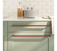 Berkfield Home Cabinet Handles 5 pcs Bronze 480 mm Stainless Steel in Brown Berkfield Home Brown