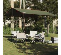 Berkfield Home Camping Tarp Olive Green 366x306 cm Waterproof Berkfield Home Green 366x306 cm
