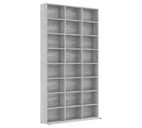 Berkfield Home CD Cabinet Grey Sonoma 102x23x177.5 cm Engineered Wood Berkfield Home Grey 102x23x177.5 cm
