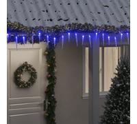 Berkfield Home Christmas Icicle Light 200 LEDs Blue 20 m Acrylic PVC Berkfield Home Blue