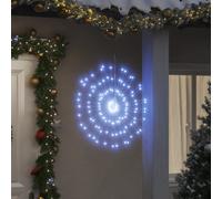Berkfield Home Christmas Starburst Lights 140 LEDs 4 pcs Cold White 17 cm Berkfield Home Multicolor