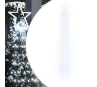 Berkfield Home Christmas Tree light 320 LEDs Cold White 375 cm Berkfield Home White