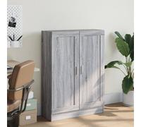 Berkfield Home Classic Book Cabinet Grey Sonoma 82.5x30.5x115 cm Engineered Wood Berkfield Home Grey 82.5x30.5x115 cm