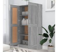 Berkfield Home Classic Book Cabinet Grey Sonoma 82.5x30.5x150 cm Engineered Wood Berkfield Home Grey 82.5x30.5x150 cm