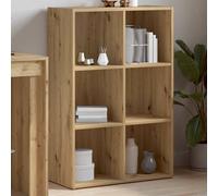 Berkfield Home Classic Book Cabinet/Sideboard Artisan Oak 66x30x98 cm Engineered Wood in Brown | Size: 66 x 30 x 98 cm Berkfield Home Brown 66 x 30 x 98 cm