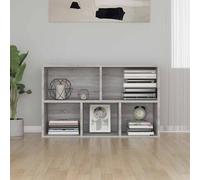 Berkfield Home Classic Book Cabinet/Sideboard Grey Sonoma 50x25x80 cm Engineered Wood | Size: 50 x 25 x 80 cm Berkfield Home Grey 50 x 25 x 80 cm