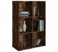 Berkfield Home Classic Book Cabinet/Sideboard Smoked Oak 66x30x98 cm Engineered Wood in Brown | Size: 66 x 30 x 98 cm Berkfield Home Brown 66 x 30 x 98 cm