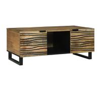 Berkfield Home Coffee Table 100x54x40 cm - Solid Mango Wood in Brown | Size: 100 x 54 x 40 cm Berkfield Home Brown 100 x 54 x 40 cm