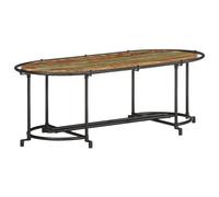 Berkfield Home Coffee Table 110x55x40 cm Solid Wood Reclaimed in Brown | Size: 110 x 55 x 40 cm Berkfield Home Brown 110 x 55 x 40 cm