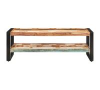 Berkfield Home Coffee Table 120x60x40 cm Solid Reclaimed Wood in Brown | Size: 120 x 60 x 40 cm Berkfield Home Brown 120 x 60 x 40 cm