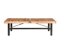 Berkfield Home Coffee Table 142x90x42 cm Solid Acacia Wood in Brown | Size: 142 x 90 x 42 cm Berkfield Home Brown 142 x 90 x 42 cm