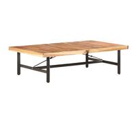 Berkfield Home Coffee Table 142x90x42 cm Solid Acacia Wood in Brown | Size: 142 x 90 x 42 cm Berkfield Home Brown 142 x 90 x 42 cm