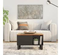 Berkfield Home Coffee Table 60x50x35 cm Solid Wood Reclaimed | Size: 60 x 50 x 35 cm Berkfield Home Multicolor 60 x 50 x 35 cm