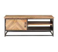 Berkfield Home Coffee Table 90x50x35 cm Solid Acacia Wood in Brown | Size: 90 x 50 x 35 cm Berkfield Home Brown 90 x 50 x 35 cm