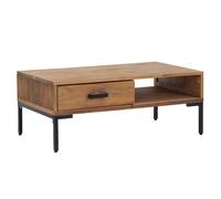 Berkfield Home Coffee Table 90x50x35 cm Solid Pinewood in Brown | Size: 90 x 50 x 35 cm Berkfield Home Brown 90 x 50 x 35 cm
