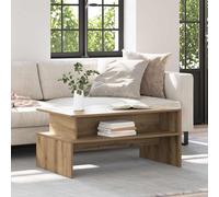 Berkfield Home Coffee Table Artisan oak 90 x 55 x 42.5 cm Engineered wood in Brown Berkfield Home Brown 90 x 55 x 42.5 cm