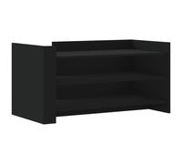 Berkfield Home Coffee Table Black 100x50x50 cm Engineered Wood | Size: 100 x 50 x 50 cm Berkfield Home Black 100 x 50 x 50 cm