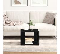 Berkfield Home Coffee Table Black oak 40x40x30 cm Engineered wood | Size: 40 x 40 x 30 cm Berkfield Home Black 40 x 40 x 30 cm