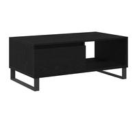 Berkfield Home Coffee Table Black Oak 90x50x36, 5 cm Engineered Wood Berkfield Home Black