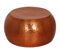 Berkfield Home Coffee Table Brass √ò55x28 cm Aluminium in Silver | Size: 55x28 cm Berkfield Home Silver 55x28 cm