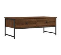 Berkfield Home Coffee Table Brown Oak 101x49x39.5 cm Engineered Wood Berkfield Home Brown 101x49x39.5 cm