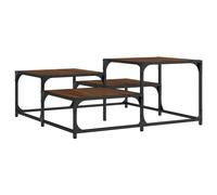 Berkfield Home Coffee Table Brown Oak 87.5x87.5x40 cm Engineered Wood Berkfield Home Brown 87.5x87.5x40 cm
