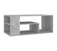 Berkfield Home Coffee Table Concrete Grey 100x50x40 cm Engineered Wood | Size: 100 x 50 x 40 cm Berkfield Home Grey 100 x 50 x 40 cm