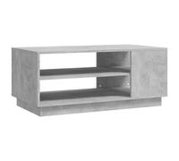 Berkfield Home Coffee Table Concrete Grey 102x55x43 cm Engineered Wood | Size: 102 x 55 x 43 cm Berkfield Home Grey 102 x 55 x 43 cm