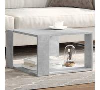 Berkfield Home Coffee Table Concrete Grey 51.5x51.5x30 cm Engineered Wood Berkfield Home Grey 51.5x51.5x30 cm