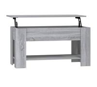 Berkfield Home Coffee Table Grey Sonoma 101x49x52 cm Engineered Wood | Size: 101 x 49 x 52 cm Berkfield Home Grey 101 x 49 x 52 cm