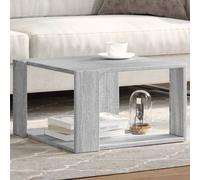 Berkfield Home Coffee Table Grey Sonoma 51.5x51.5x30 cm Engineered Wood Berkfield Home Grey 51.5x51.5x30 cm