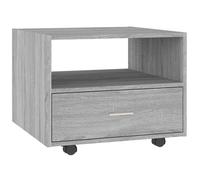 Berkfield Home Coffee Table Grey Sonoma 55x55x40 cm Engineered Wood | Size: 55 x 55 x 40 cm Berkfield Home Grey 55 x 55 x 40 cm