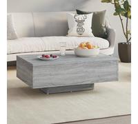 Berkfield Home Coffee Table Grey Sonoma 85x55x31 cm Engineered Wood | Size: 85 x 55 x 31 cm Berkfield Home Grey 85 x 55 x 31 cm